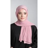 Hürrem Bone Pudra Pratik Hazır Geçmeli Eşarp Sandy Kumaş Sade 1817_06