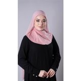 Hürrem Bone Pudra Pratik Hazır Geçmeli Şal Şifon Kumaş Hijab Bone 3009_06