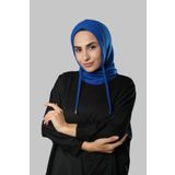 Hürrem Bone Saks Mavisi Bağcıklı Balaklava Boyunluklu Bere Triko Düz 2325_24
