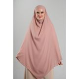 Hürrem Bone Somon Pratik Hazır Geçmeli Tesettür Eşarp Krep Bağcıklı Çift Katlı Sufle Hijab 2314_35