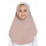 Hürrem Bone Sütlü Kahve Pratik Hazır Geçmeli Genç Tesettür Bone Sandy Kumaş Düz Hijab 2312_26