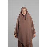 Hürrem Bone Taba Pratik Hazır Geçmeli Tesettür Eşarp Krep Bağcıklı Çift Katlı Sufle Hijab 2314_33