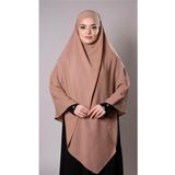 Hürrem Bone Taba Pratik Hazır Geçmeli Tesettür Eşarp Medine İpeği Bağcıklı Sufle Hijab 2301_33