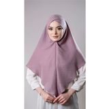 Hürrem Bone Violet Pratik Hazır Geçmeli Tesettür Eşarp Pamuk Caz Kumaş Tek Katlı Çapraz Hijab 2305_21