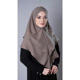 Hürrem Bone Vizon Pratik Hazır Geçmeli Tesettür Eşarp Pamuk Caz Kumaş Çift Katlı Çapraz Hijab 2304_10