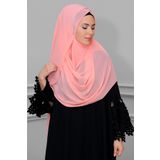 HÜRREM BONE Yavru Ağzı Pratik Hazır Geçmeli Malezya Şal Şifon Taşlı _35 1850