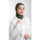 Hürrem Bone Zümrüt Pratik Hazır Geçmeli Tesettür Bone Sandy Kumaş Spor Hijab 2113_37