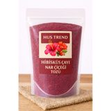 Hus Trend Hibisküs Çayı - Nar Çiçeği Toz 100 Gr Taze Öğütülmüş Katkısız Doğal Hibisküs Çayı Tozu