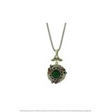 Hüseyin Demir Gümüş Yeşim Taşlı Otantik Kadın Kolye