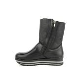 Hush Puppies 725014-001 Deri Siyah Kadın Bot
