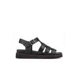 Hush Puppies Anatomik Deri Sandalet, 37, 626212-HP, Siyah, Kadın
