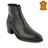 Hush Puppies Befasi 725011 Gerçek Deri, Anatomik, Kadın Bot Cilt Siyah