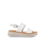 Hush Puppies Beyaz Kadın Deri Sandalet Feliz