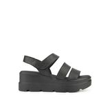 Hush Puppies Deri Siyah Kadın Sandalet Podporo