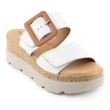 Hush Puppies Effeza 625205 Hakiki Deri Kadın Terlik Beyaz