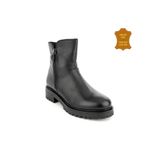 Hush Puppies Eretria 725029 Gerçek Deri, Anatomik, Kadın Bot Siyah