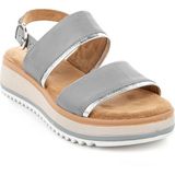 Hush Puppies Feliz 624204 00-Mavi Hakiki Deri Kadın Sandalet