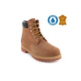 Hush Puppies Helppo 725812 Gerçek Deri, Anatomik, WaterResist Erkek Bot Tarçın
