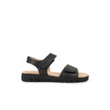 Hush Puppies Kadın Jaylli Deri Sandalet, 38, 625208-HP, Siyah