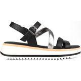 Hush Puppies Labai Anatomik Taban Hakiki Deri Kadın Sandalet - Siyah