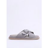 Hush Puppies M-3 Gri Kadın Terlik