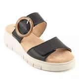 Hush Puppies Pigem 625207 Hakiki Deri Kadın Terlik Siyah