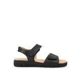 Hush Puppies Siyah Kadın Deri Sandalet Jaylli