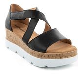 Hush Puppies Viegli (624229) Anatomik Taban Hakiki Deri Dolgu Topuk Kadın Sandalet - 00-Siyah