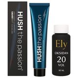 Hush Smart The Passion Amonyaksız Saç Boyası 60 ml + Tek Kullanımlık %6 20 Vol Oksidan Krem 90 ml - 11.0 Extra Platin Sarı