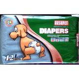 Hushpet Köpekler için Çiş Pedi Large Beden, 12'li, 25-45 kg