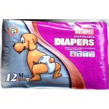 Hushpet Ultra Emici Köpek Çiş Pedi M Beden 12'Li