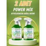 Hüskon Ticaret Plant Home 2 Adet Süper Set Kök Yaprak Tomurcuk Bitki Besini Power Mix Doğal Besin