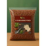 Hüskon Ticaret Plant Home 5 Litre Kırmızı Pomza Taşı 5-15 mm Volkanik Cürüf Özellikli Ürün