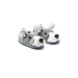 Husky Erkek Hayvanlı Panduf Gri 41/46