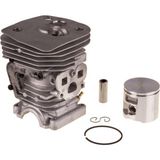 Husqvarna 455 460 Motorlu Testere Silindir Piston Seti 47mm Veta - Renkli