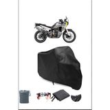 Husqvarna Norden 901 Uyumlu Siyah Motorsiklet Branda, Motor Örtüsü