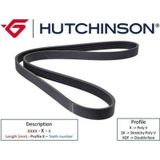 HUTCHINSON 6PK2080 V Kayışı Transporter T4 Lt28 Lt35 II 01-06 / Mondeo II 96- / Bmw 3 03-05 2.5 TDI