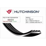 HUTCHINSON 6PK841 V Kayışı Master 98-00 2.8Dtı S9W