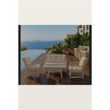 Huteras Ecem Rattan 2+1+1 Bahçe Balkon Oturma Grubu El Örgü Sehpalı Minderli Bej