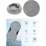 Hutt Cam Silme Temizleme Robotu Bezi 5 li Set (10 Adet) DDC55/C6/S8 Uyumlu Mikro Fiber Yedek Bez - Gri