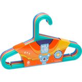 Huub Hanger Collection 16 Adet Plastik Çocuk Askısı, Bebek Askılığı, Elbise Askısı, Renkli Askı, Slim Askı - Çok Renkli