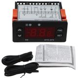 Huuog ETC-974 Dijital Sıcaklık Kontrolörü Mikrobilgisayar Termostatları Termostat Soğutma Alarmı 220V NTC Sensörü