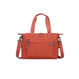 Hüvendo Smart Bags Siyah Kiremit Omuz ve Spor Çantası Hafif Kumaş Uzun Askılı Çok Cepli