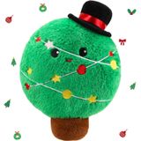 Huwena 14 inç Noel Ağacı Kırlent Yumuşak Sevimli Doldurulmuş Noel Ağacı Yastık Büyük Kabarık Sarılma Yastık Noel Tatili Yeni Yıl Partisi Favor Hediye Ev Yatak Odası Ofis Kanepe Dekorları
