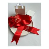 Huyendo İsimli Gelin Kuşağı Simli Gümüş Baskı (Uzunluk 2 metre, 6 cm kalınlık)