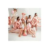 Huzur Party Store Bride Yazılı Folyo Balon Konsept Rose Gold Renkli Bekarlığa Veda Partisi Temalı Her Harf 70 Cm