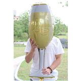 Huzur Party Store Cheers! Şerefe Folyo Balon Gold 92x37 Cm Bride To Be Bekarlığa Veda Kadeh Şampanya Bardağı Şişe