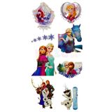 Huzur Party Store Elsa Anna 8 Adet Geçici Çocuk Dövmesi Doğum Günü Parti Renkli Tattoo Dövme Olaf Frozen Konsepti