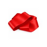Huzur Party Store Kırmızı Saten Kurdele 66 Mm (6.6 Cm) 10 Metre Çift Taraflı Düğün Kına Nişan Süsleme Kurdelası
