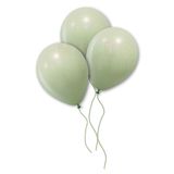 Huzur Party Store Küf Yeşili Balon 10 Adet 30 Cm Pastel Koyu Yeşil Parti Balonu Doğum Günü Partisi Konsept Temalı Süs